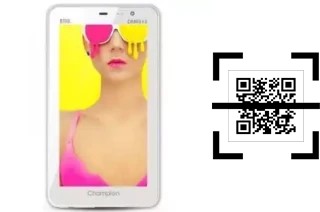 Wie lese ich QR-Codes auf einem Champion DM6513?