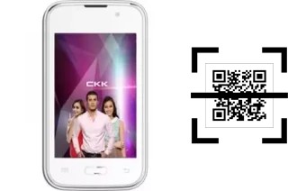 Wie lese ich QR-Codes auf einem CKK-mobile CKK mobile S10?