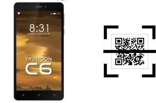 Wie lese ich QR-Codes auf einem Cloud Mobile Typhoon C6?