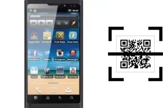 Wie lese ich QR-Codes auf einem CloudFone Excite 430G?