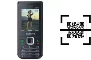 Wie lese ich QR-Codes auf einem Colors Mobile CG301?