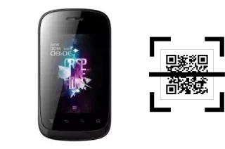 Wie lese ich QR-Codes auf einem Colors Mobile X Factor?