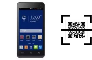 Wie lese ich QR-Codes auf einem Colors Mobile X40 plus?