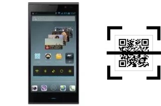 Wie lese ich QR-Codes auf einem ConCorde Smartphone 5005 NFC?