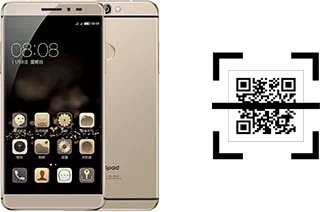 Wie lese ich QR-Codes auf einem Coolpad Max?