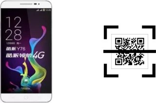 Wie lese ich QR-Codes auf einem Coolpad Y76?