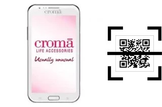 Wie lese ich QR-Codes auf einem Croma CRCB2094?