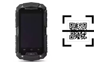 Wie lese ich QR-Codes auf einem Cyrus CS20?