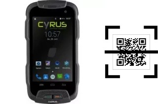 Wie lese ich QR-Codes auf einem Cyrus CS23?