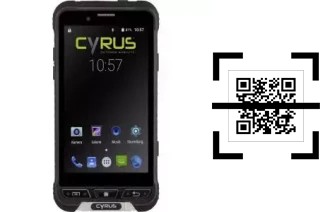 Wie lese ich QR-Codes auf einem Cyrus CS35?