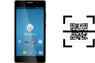 Wie lese ich QR-Codes auf einem Danew Konnect 501?