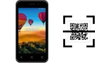 Wie lese ich QR-Codes auf einem Digma Linx Alfa 3G?