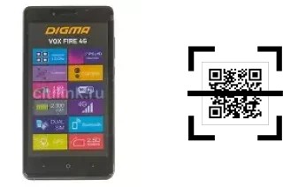 Wie lese ich QR-Codes auf einem Digma Vox Fire 4G?