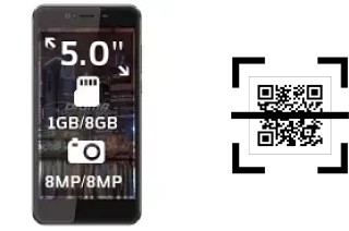 Wie lese ich QR-Codes auf einem Digma Vox Flash 4G?