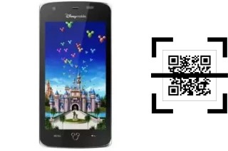 Wie lese ich QR-Codes auf einem Disney Mobile DM001C Mickey?