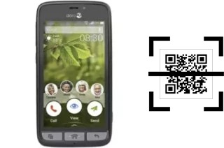 Wie lese ich QR-Codes auf einem Doro 8030?