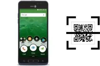 Wie lese ich QR-Codes auf einem Doro 8035?