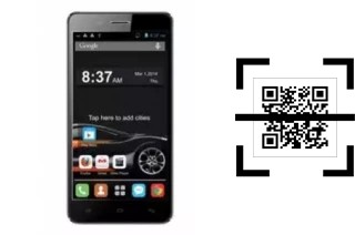 Wie lese ich QR-Codes auf einem E-tel I7C?