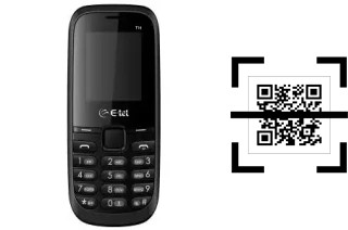 Wie lese ich QR-Codes auf einem E-tel T14?