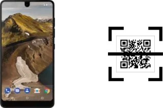 Wie lese ich QR-Codes auf einem Essential PH-1?