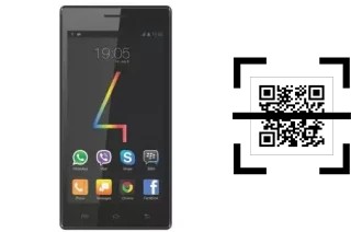 Wie lese ich QR-Codes auf einem Four K500?