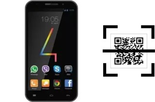 Wie lese ich QR-Codes auf einem Four S300I?