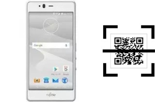 Wie lese ich QR-Codes auf einem Fujitsu Arrows M04?