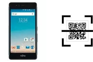 Wie lese ich QR-Codes auf einem Fujitsu Arrows M357?