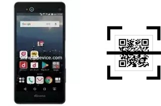 Wie lese ich QR-Codes auf einem Fujitsu Arrows NX F-01K?