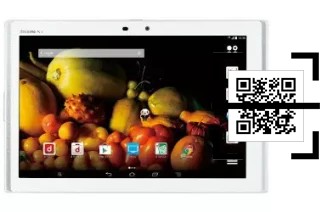 Wie lese ich QR-Codes auf einem Fujitsu Arrows Tab F-03G?