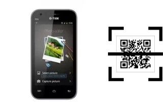 Wie lese ich QR-Codes auf einem G-Tide E9I?