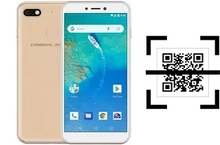 Wie lese ich QR-Codes auf einem General Mobile GM 8 Go?