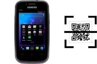 Wie lese ich QR-Codes auf einem Genesis GP-353?