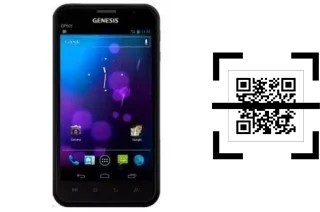 Wie lese ich QR-Codes auf einem Genesis GP501S?