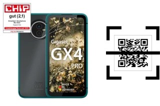 Wie lese ich QR-Codes auf einem Gigaset GX4 PRO?