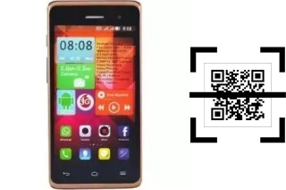 Wie lese ich QR-Codes auf einem Ginger G5001 Space?