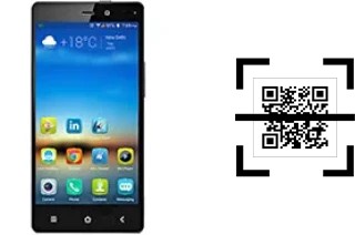 Wie lese ich QR-Codes auf einem Gionee Elife E6?