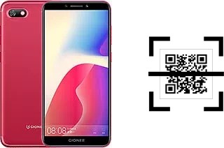 Wie lese ich QR-Codes auf einem Gionee F205?