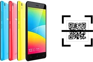 Wie lese ich QR-Codes auf einem Gionee Pioneer P5W?