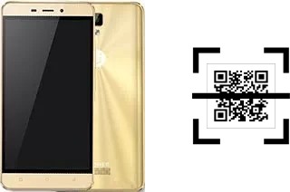 Wie lese ich QR-Codes auf einem Gionee P7 Max?