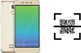 Wie lese ich QR-Codes auf einem Gionee X1s?