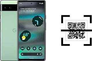 Wie lese ich QR-Codes auf einem Google Pixel 6a?