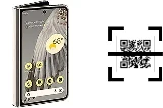 Wie lese ich QR-Codes auf einem Google Pixel Fold?