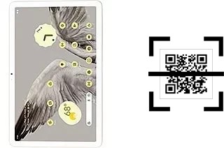 Wie lese ich QR-Codes auf einem Google Pixel Tablet?