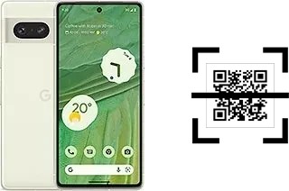 Wie lese ich QR-Codes auf einem Google Pixel 7?