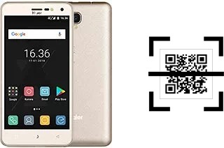 Wie lese ich QR-Codes auf einem Haier G51?