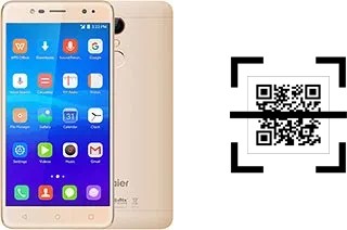 Wie lese ich QR-Codes auf einem Haier L7?