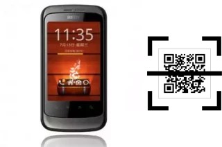 Wie lese ich QR-Codes auf einem Hedy HEDY H701?