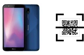 Wie lese ich QR-Codes auf einem HiSense E20?