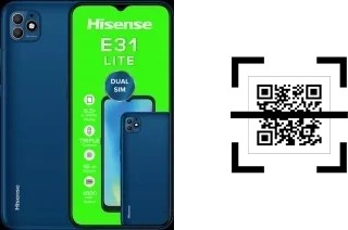 Wie lese ich QR-Codes auf einem HiSense E31 LITE?